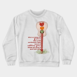 State of Grace, Taylor Inspired Red Crewneck Sweatshirt